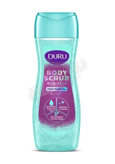 3 Adet Duru Body Scrub Ice Light Duş Jeli 450 Ml Diğer