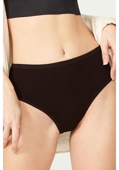 Cottonhill Pamuklu Geniş Kenarlı Bato Külot 5'li Paket Çok Renkli 1