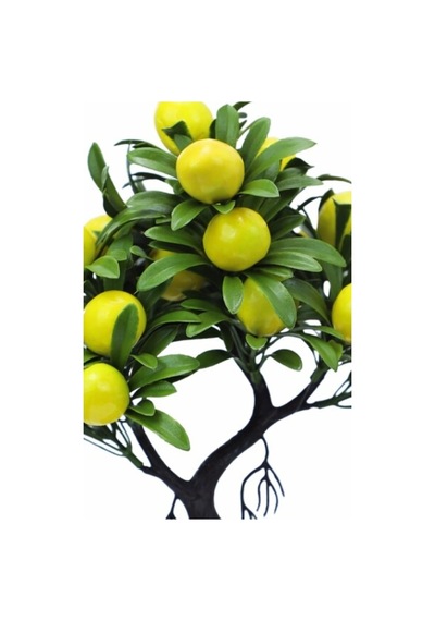 Rüzgar Çiçekcilik Dekoratif Limon Sarı Yesil