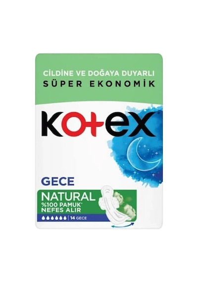 Hijyenik Ped Natural Gece 14'lü