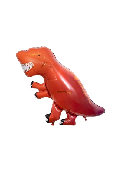 Meri Meri - T-rex Foil Balloon - T-rex Folyo Balon Çok Renkli
