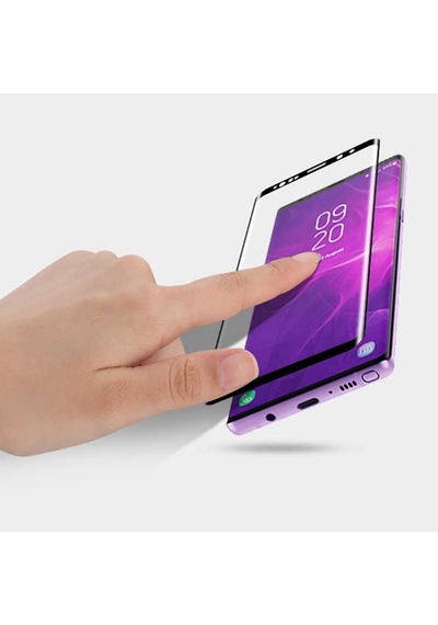 Samsung Galaxy Uyumlu Note 8 Nano Pet Full Ekran Koruyucu Siyah