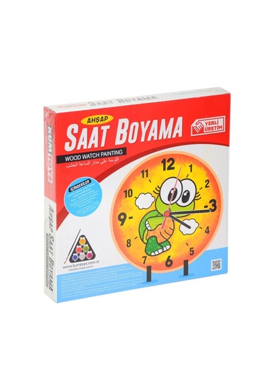 5302 Kumt, Ahşap Saat Boyama