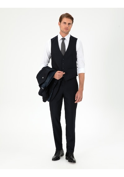 Pierre Cardin Erkek Lacivert Takım Elbise 50292195-vr033