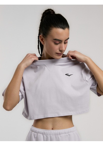 Everlast Ever Classics Wmn Comfort Lila Kadın Crop Tişört Lila