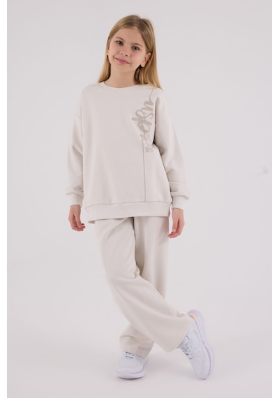 U.S. Polo Assn. U.s. Polo Assn Kız Çocuk Beyaz Eşofman Takımı 5274-48823 Beyaz