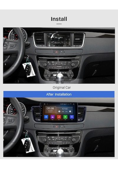 Peugeot 508 2011-2017 Uyumlu Multi Medya Navi Gasyon Usb Kamera Carplayer 4 Ram