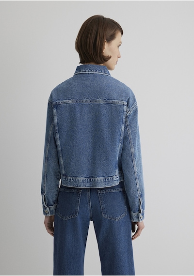 Mavi - Megi Mavi Premium Indigo Mavisi Jean Ceket 1110389-89162 Mavi