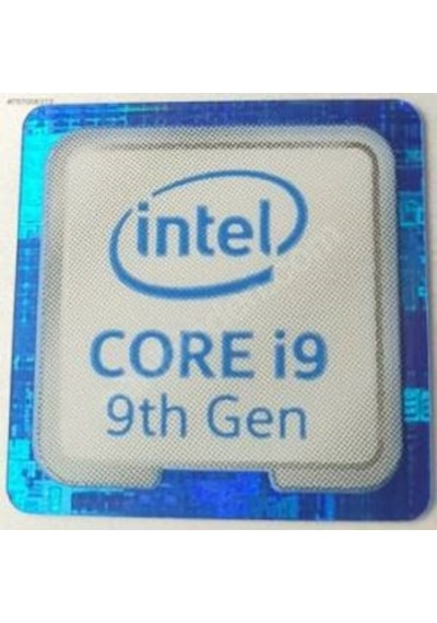 OEM intel i9 9ncu nesil sticker Sticker Etiket D34 OEM intel i9 9ncu nesil sticker Sticker Etiket D34