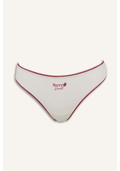 Defacto 3lü Çilek Baskılı Brief Külot H9841ax26hsbe250 Mavi-be250