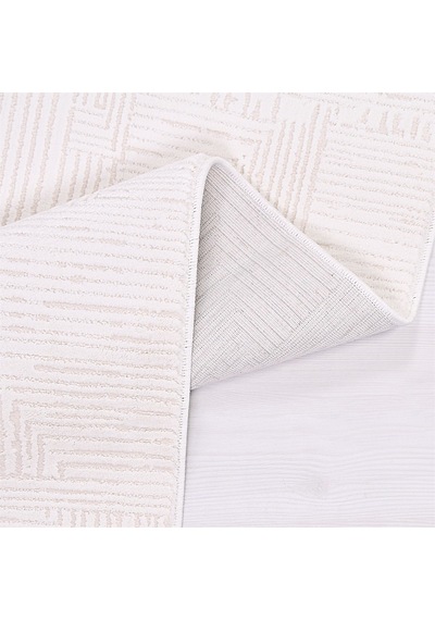 Çam Halı Crea Plus Avangart 404 Krem Modern Desenli Makine Halısı