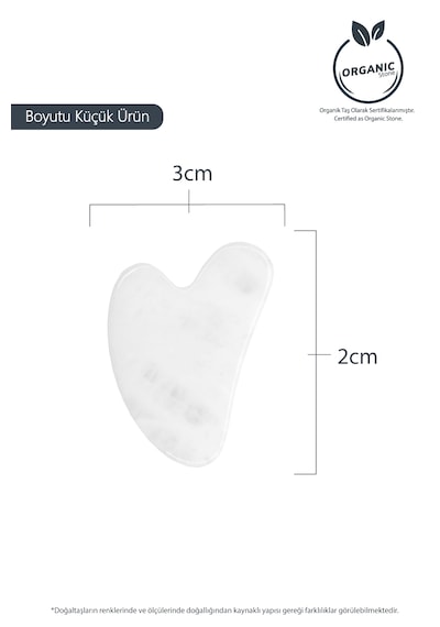 Seay Kristal Kuvars Kalp Gua Sha Yüz Masaj Aleti