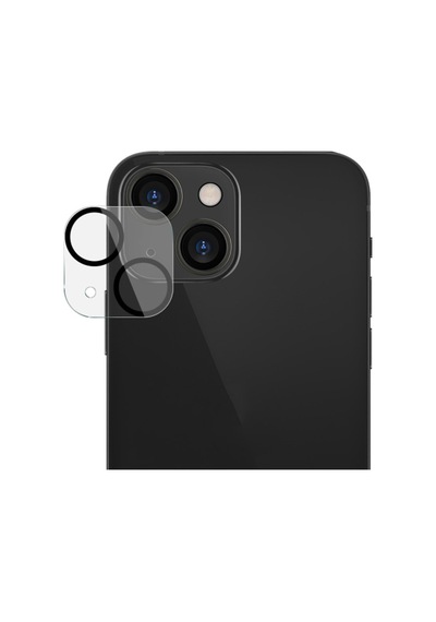 Ally Apple Uyumlu iPhone 13 3D Full Tempered Glass Cam Kamera Koruyucu