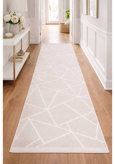 Etro Dekoratif Modern Akrilik Makine Halısı Et02 Kemik Kemik-krem