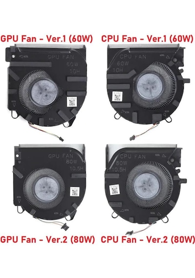 Hp Victus 16-d0000 Serisi Notebook Fanı - Sol Gpu Fan - V1 / 60w -