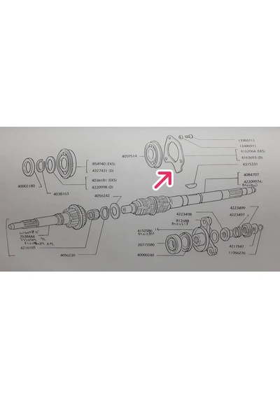 Doğan Kartal Slx Şahin S Şanzıman Mil Rulman Tutucu Plaka 4163693
