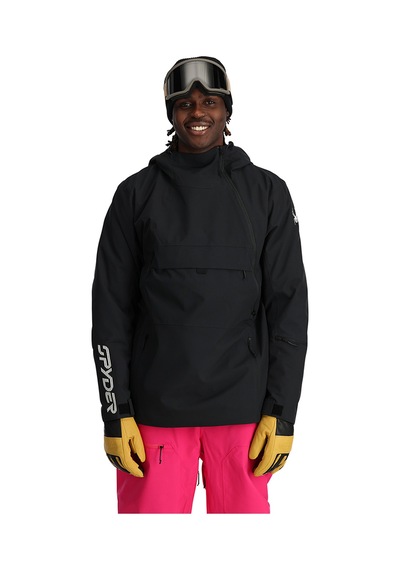 Spyder Spyder All Out Anorak Erkek Siyah Kayak Ceketi 10011