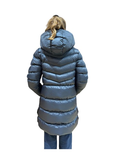 Kız Çocuk Kapüşonlu Kışlık Şişme Mont 51338 Siyah