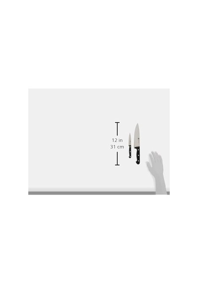 Zwilling Twin Chef 2 Bıçak Set, Paslanmaz Çelik, Siyah Diğer
