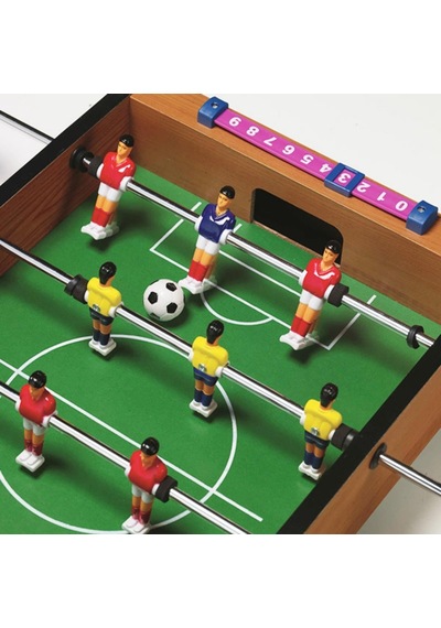 Ahşap Masa Üstü Futbol Langırt Oyunu 50cm