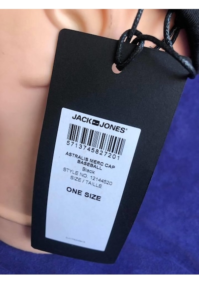 Jack & Jones Jack&jones Astralis Şapka Siyah - Astralis Baseball Cap