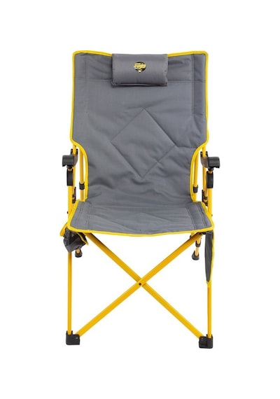 Comfort 3 Kademeli Katlanabilir Kamp Sandalyesi - Sarı Gri