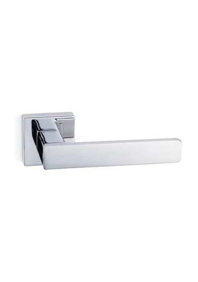 System Fosil Rozetli Kapı Kolu Cr