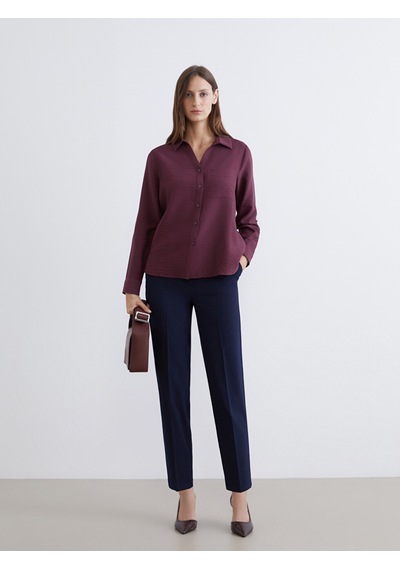 Lcwaıkıkı Classic Lacivert Standart Fit Kadın Pantolon