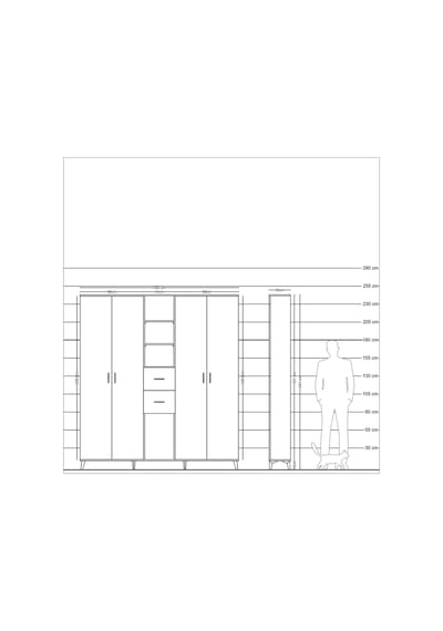 Arges Dolap 15 Raflı 2 Çekmeceli 4 Kapaklı 220x30x243 Antrasit-antrasit/antrasit Antrasıt/antrasıt Arges Dolap 15 Raflı 2 Çekmeceli 4 Kapaklı 220x30x243 Antrasit-antrasit/antrasit Antrasıt/antrasıt