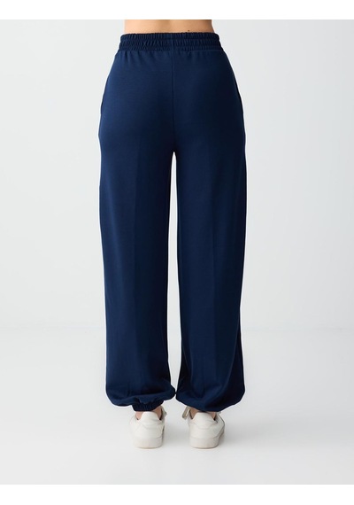 Jimmy Key Lacivert Normal Bel Lastikli Paça Uzun Modal Jogger Pantolon 6sw115629494