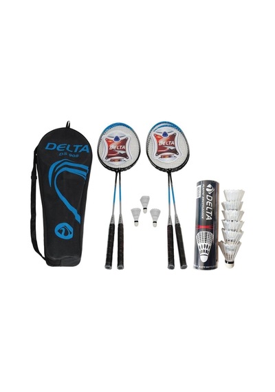 4 Adet Badminton Raketi + Badminton Çantası + 9 Adet Badminton Topu Seti
