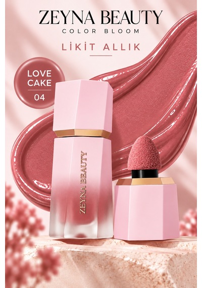 Color Bloom Likit Sıvı Allık 04 Gül Kurusu Pembe Ton Pembe-05 - 702960610 Diğer