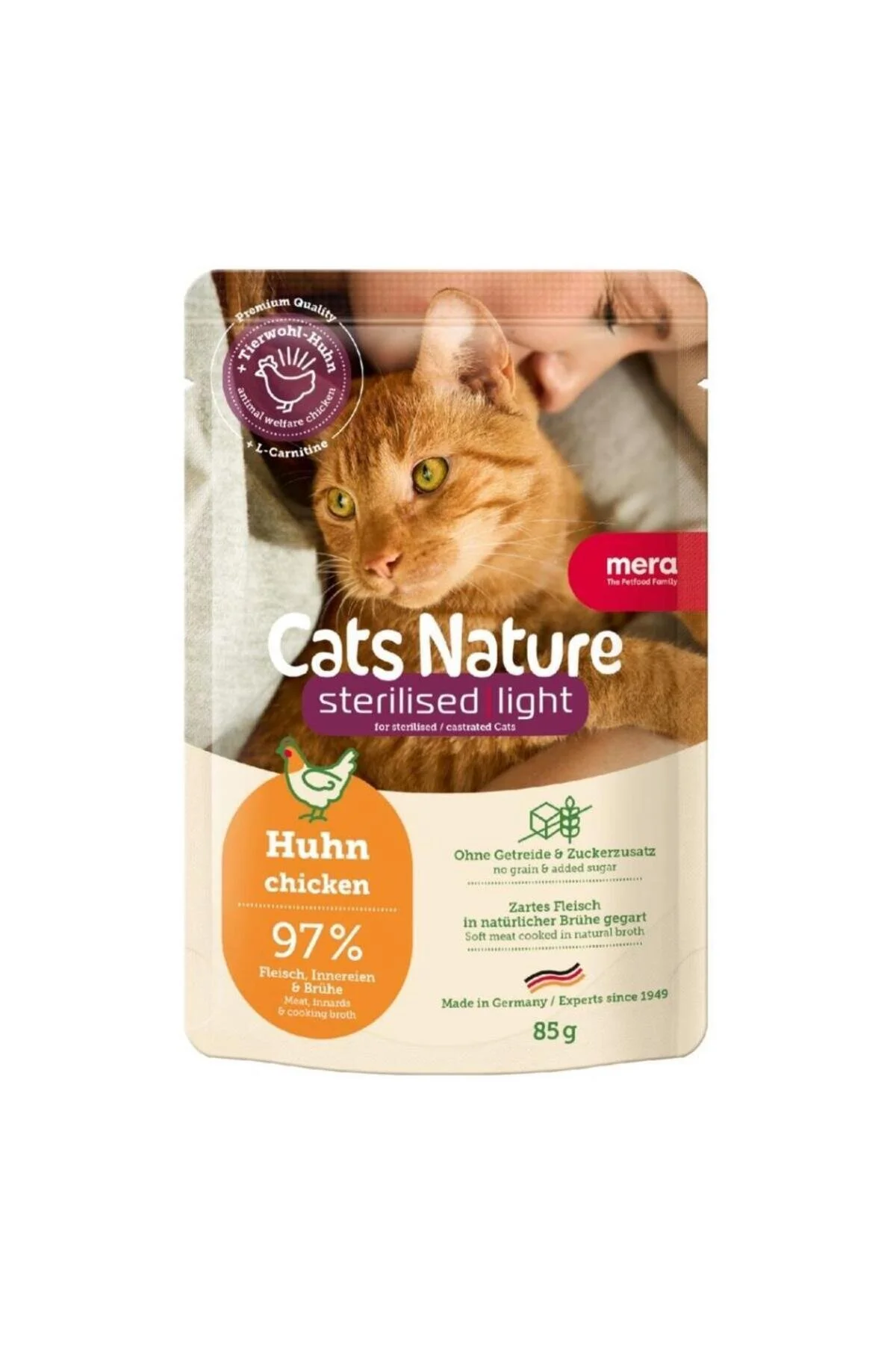 Sterilized Tavuklu Kısır Kedi Yaş Maması 85 Gr