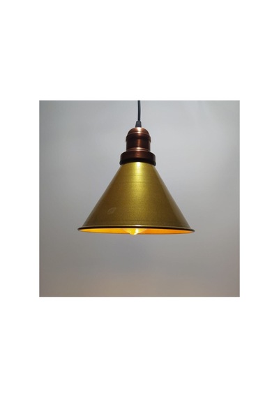 Retro Vintage Rustik Bronz Tekli Sarkıt Avize Retro Rustik Vintage Metal Sarkıt Siyah