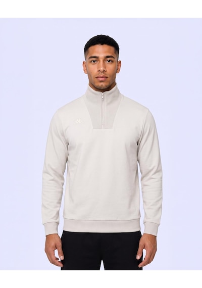 Kappa İther Tur Erkek Bej Regular Sweatshirt