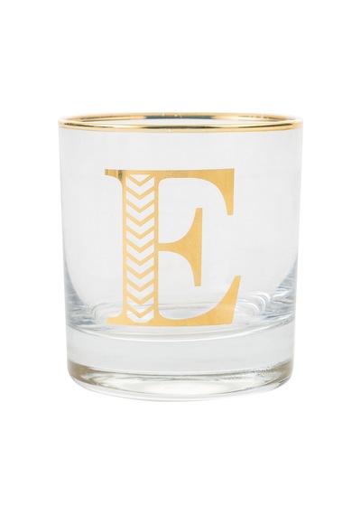 Mudo Home Monogram Bardak - E 300ml Çok Renkli