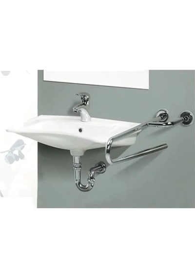 Turkuaz Bedensel Engelli Lavabo 60 x 49.5 CM