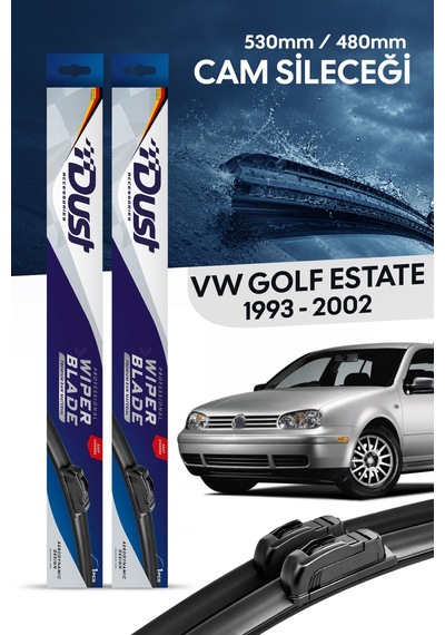 Volkswagen Golf Estate Silecek Takımı 1993-2002 Uyumlu 530mm/480mm