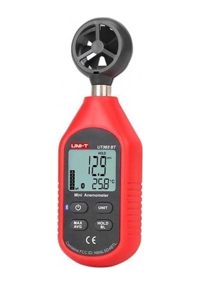 Unı-t Ut363bt Bluetooth Mini Rüzgar Hızı Ölçer