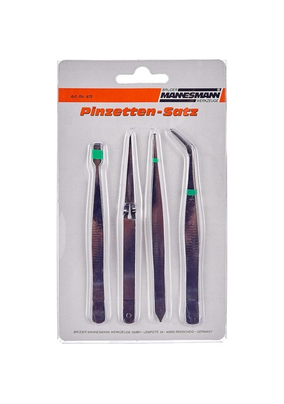 M 615 Cımbız Seti, Paslanmaz Çelik, 4 Parça