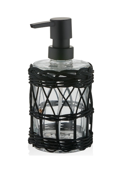 The Mia Rattan Sıvı Sabunluk Siyah 330 Ml
