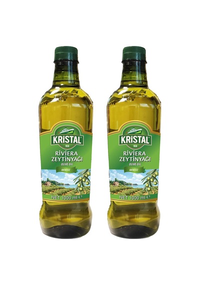 Kristal Riviera Zeytinyağı 1 L Pet Şişe 2 Li