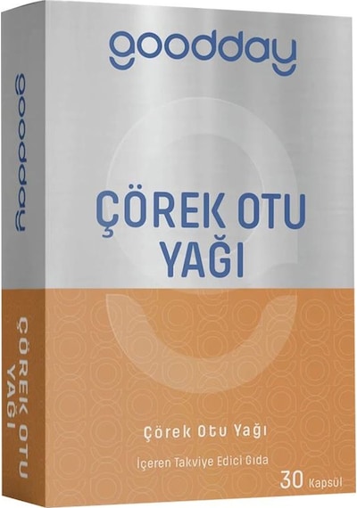 Goodday Çörek Otu Yağı 30 Likit Kapsül