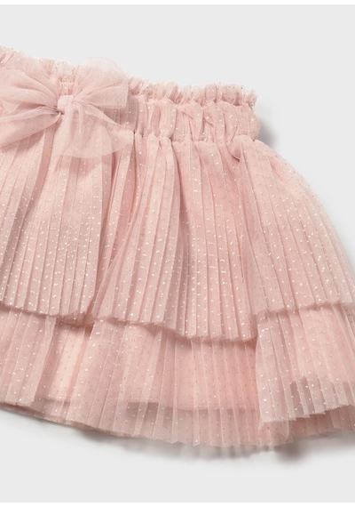 Mayoral Kız Bebek Pileli Tül Etek Pembe Pembe
