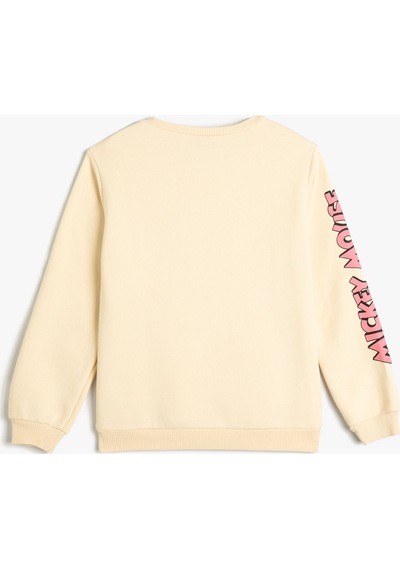 Koton Mickey Mouse Sweatshirt Lisanslı Uzun Kollu Bisiklet Yaka Şardonlu Bej 4wkg10549ak 4WKG10549AK052 Ekru Koton Mickey Mouse Sweatshirt Lisanslı Uzun Kollu Bisiklet Yaka Şardonlu Bej 4wkg10549ak 4WKG10549AK052 Ekru