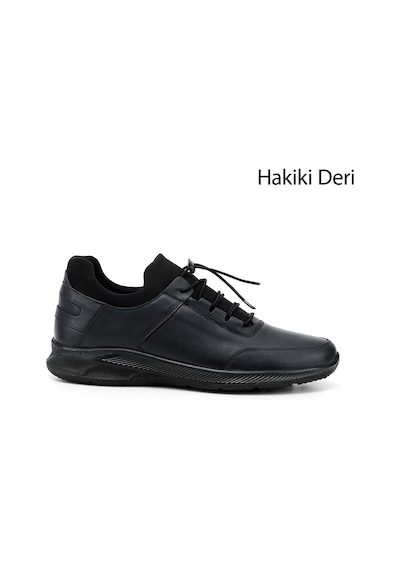 Gönderi(R) Erkek Lacivert Bağcıklı Hakiki Deri Comfort Sneaker Ddma73542198 Lacivert