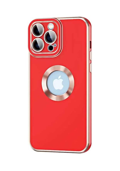 Apple Uyumlu iPhone 12 Pro Max Tchs Kongo Kılıf-kırmızı Kirmizi