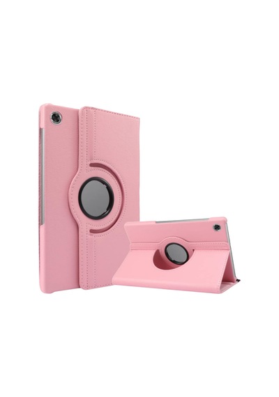 Tab M10 Tb311fu Kılıf 360 Tablet Deri Kılıf - Pembe Diğer