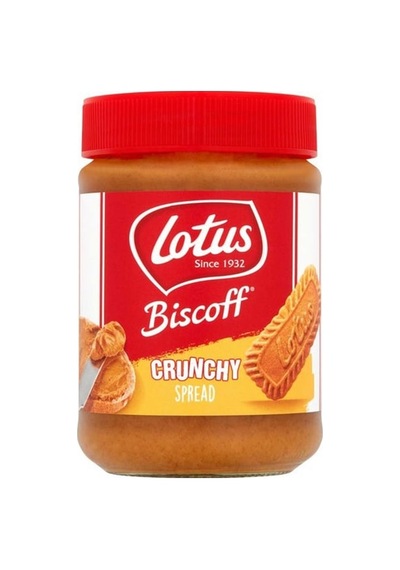 Lotus Biscoff Spread Crunchy Sürülebilir Çıtır Karamelize Bisküvi Ezmesi 380 Gr 10'li Paket