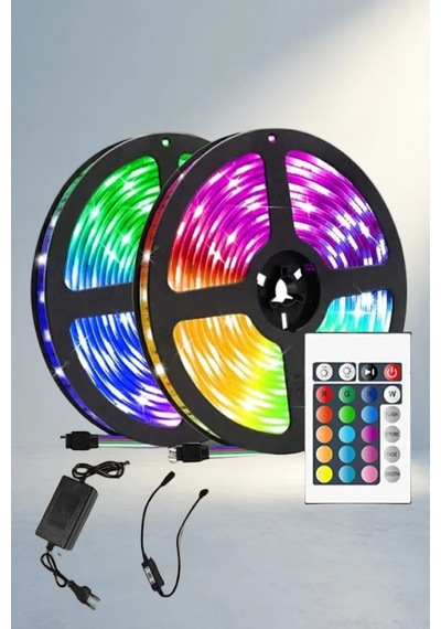 Kumandalı Rgb Işıklı 10 Metre Şerit Led